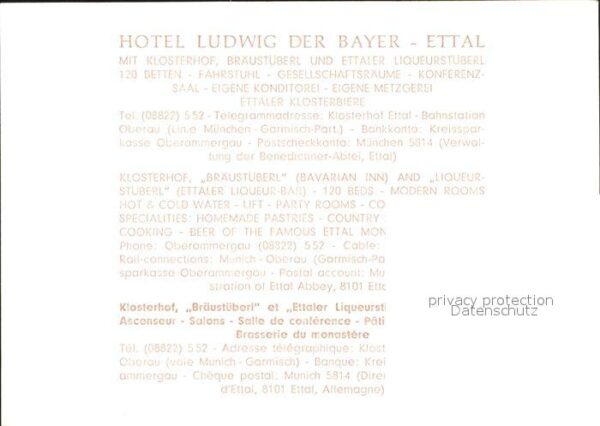Ettal Hotel Ludwig der Bayer – Bild 2
