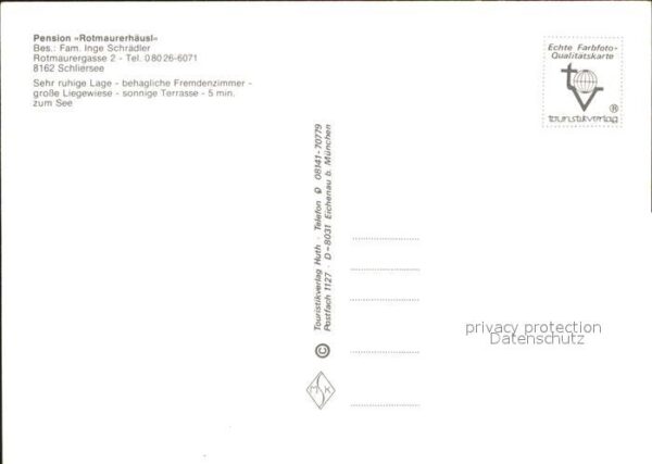 Schliersee Pension Rotmauerhäusl – Bild 2
