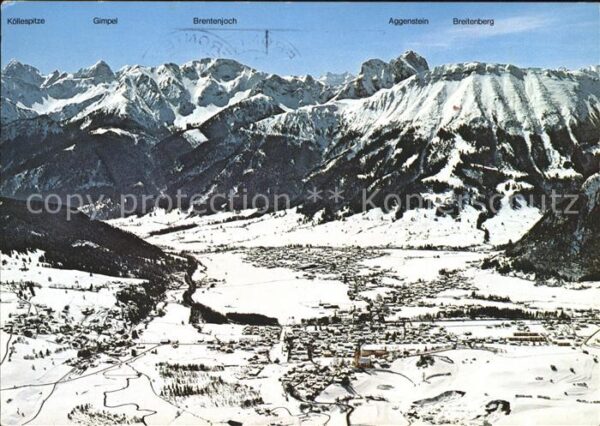 Pfronten Köllenspitze Gimpel Brentenjoch Aggenst