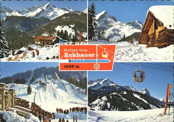 Garmisch-Partenkirchen Berggasthof Eckbauer Alpspitze Zugspitz