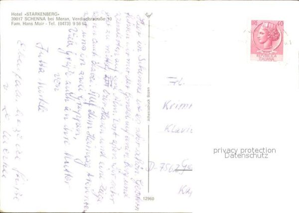 Schenna Meran Hotel Starkenberg – Bild 2