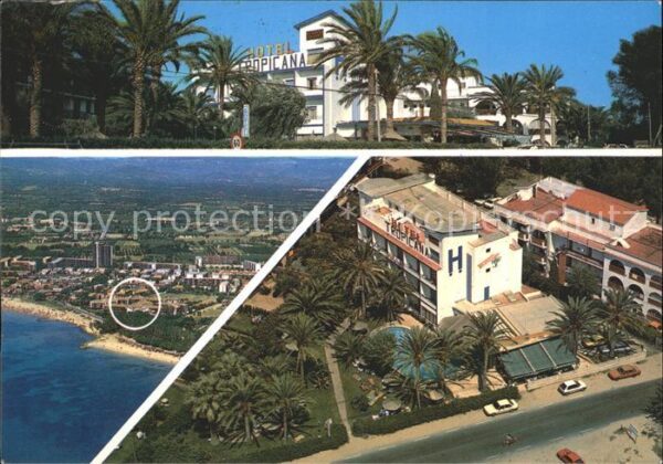 Cambrils Hotel Tropicana Fliegeraufnahme