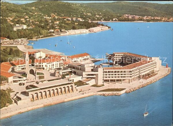 Portoroz Fliegeraufnahme Hotelsko naselje Bernar