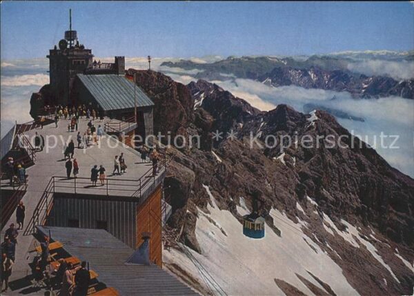 Zugspitze Gipfelstation Zugspitzbahn Aussichtster