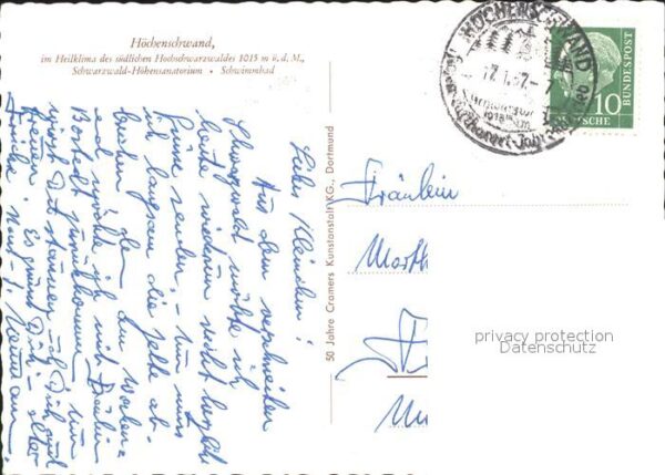 Hoechenschwand Höhensanatorium Schwimmbad – Bild 2