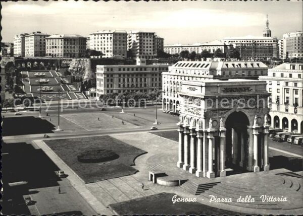 Genova Genua Liguria Piazza della Vittoria
