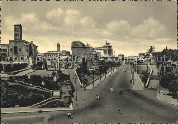 Roma Rom Fori Imperiall strasse Victor Emmannuel