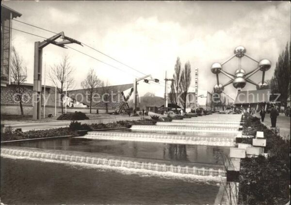 Bruessel Bruxelles Congo Avenue Exposition Universelle