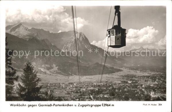 Seilbahn Wankbahn Garmisch-Partenkirchen Zugspit