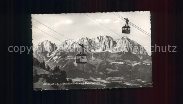 Seilbahn Hahnenkamm Kitzbühel Kaisergebirge