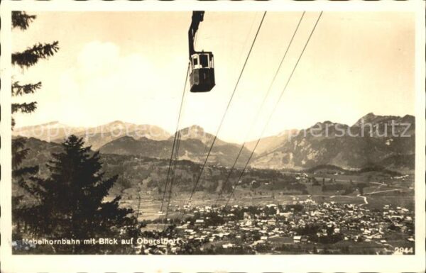 Seilbahn Nebelhorn Oberstdorf