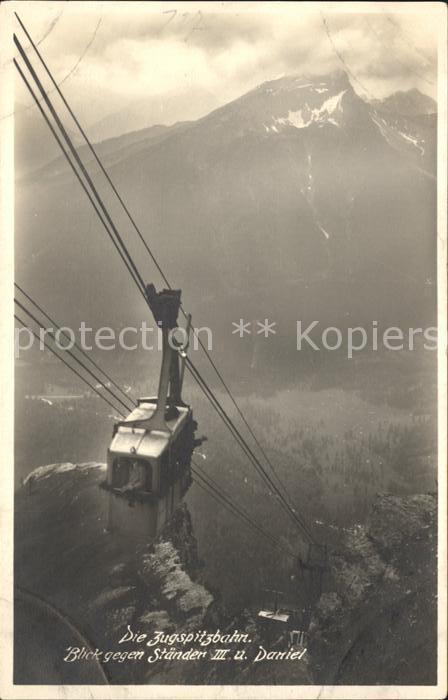 Seilbahn Zugspitzbahn Ständer III Daniel