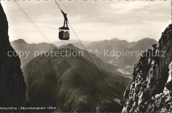 Seilbahn Rauschberg Ruhpolding