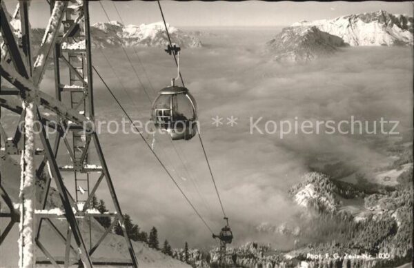 Seilbahn Jenner Königssee Berchtesgaden Lattenge