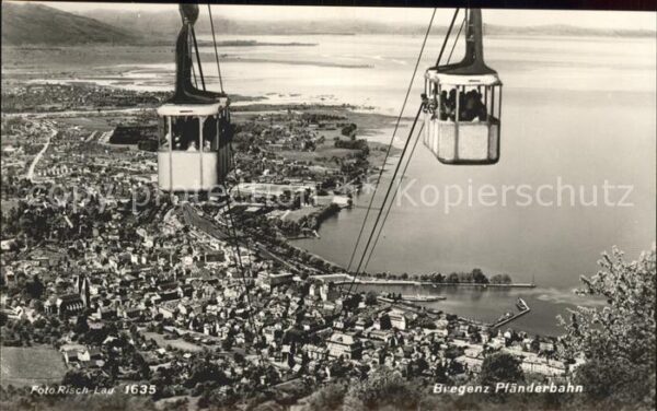 Seilbahn Pfänder Bregenz am Bodensee