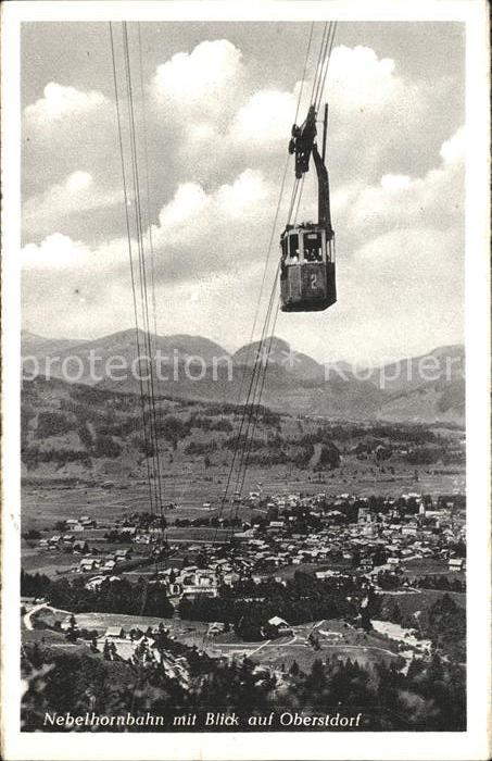 Seilbahn Nebelhorn Oberstdorf