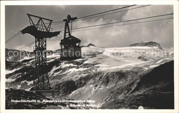 Seilbahn Stubach Sonnblickkee Granatspitze Sonnb