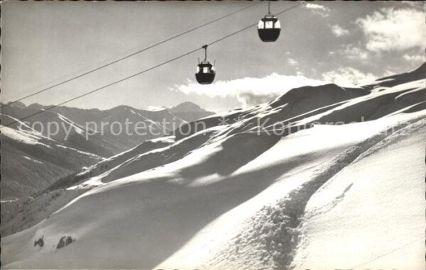 Seilbahn Schatzalp-Strelapass Piz d_Aela Davos