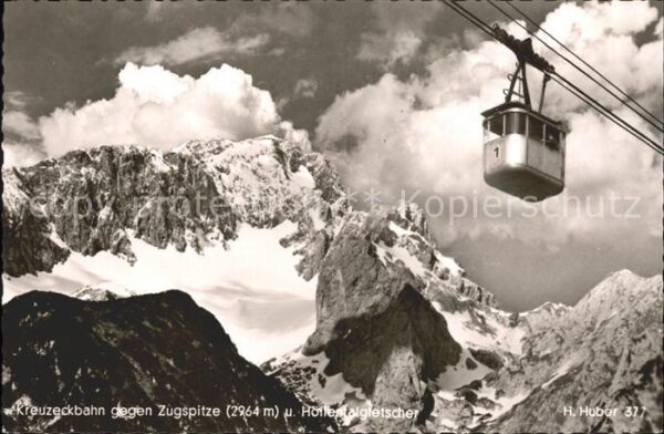 Seilbahn Kreuzeck Zugspitze Höllentalgletscher