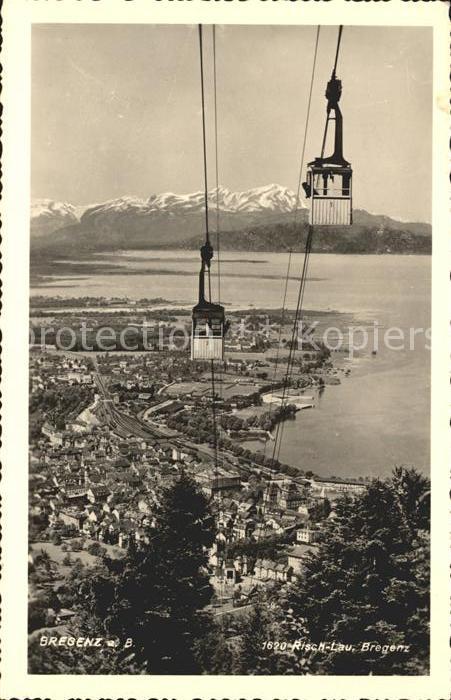 Seilbahn Bregenz am Bodensee Foto-Risch-Lau-Nr.