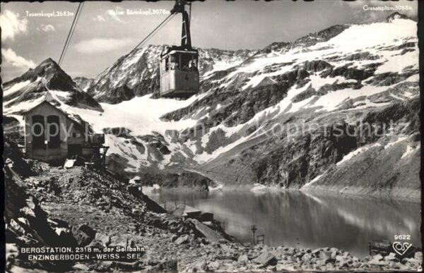 Seilbahn Enzingerboden-Weiss-See Bergstation