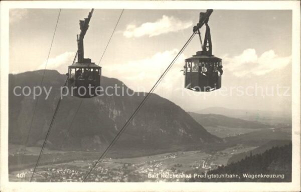 Seilbahn Predigtstuhl Bad Reichenhall Wagenkreuz
