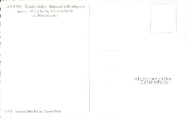 Seilbahn Schatzalp-Strelapass Davos Weisshorn Sc – Bild 2