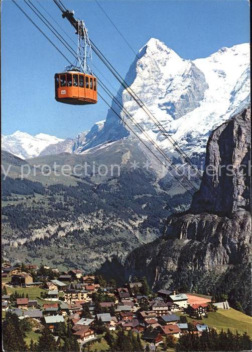 Seilbahn Schilthorn Mürren Wetterhorn Eiger
