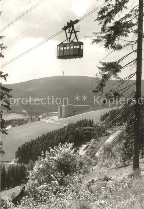 Seilbahn Oberwiesenthal Erzgebirge FDGB-Erholung