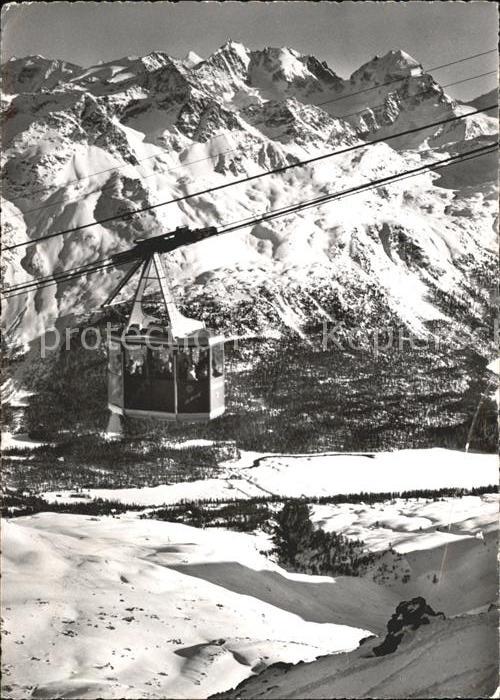 Seilbahn Corviglia-Piz Nair St. Moritz Berninagr