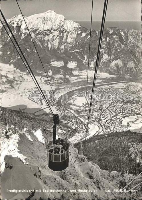 Seilbahn Predigtstuhl Bad Reichenhall Hochstaufe