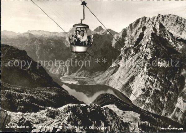 Seilbahn Jenner Watzmann Steinernes Meer Königss
