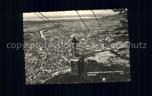 Seilbahn Dornbirn Bodensee Vorarlberg