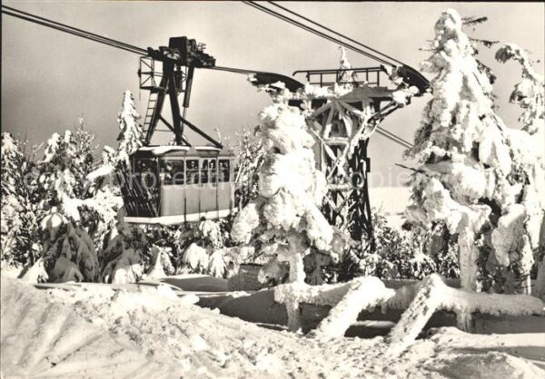Seilbahn Fichtelberg Oberwiesenthal Erzgebirge