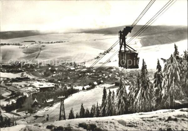 Seilbahn Oberwiesenthal Erzgebirge