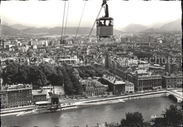 Seilbahn Quai Crequi Grenoble Isere