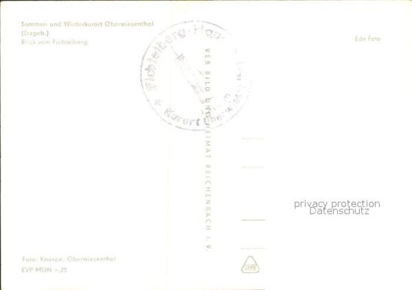 Seilbahn Oberwiesenthal Erzgebirge Fichtelberg – Bild 2