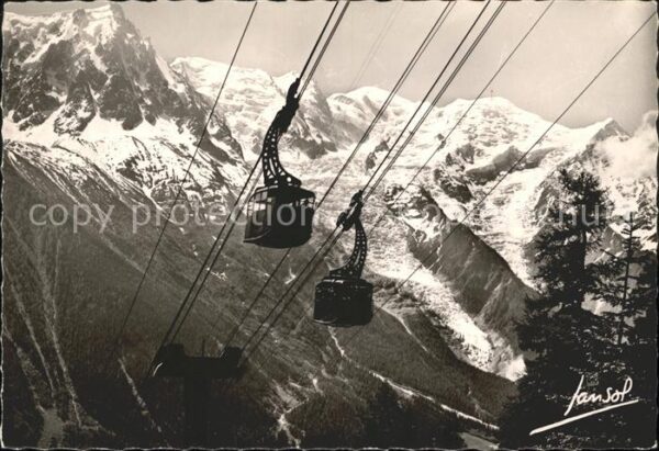 Seilbahn Brevent Chamonix Aiguille du Midi Mont