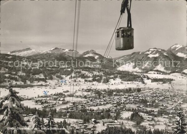 Seilbahn Nebelhorn Oberstdorf