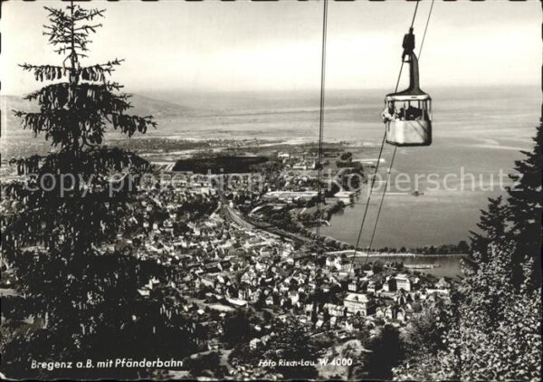 Seilbahn Pfänder Bregenz am Bodensee