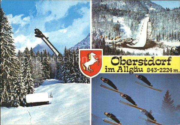 Ski-Flugschanze Oberstdorf im Allgäu