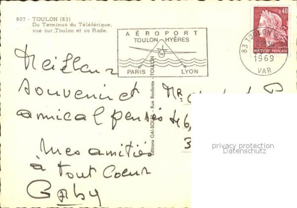 Seilbahn Terminus Toulon – Bild 2