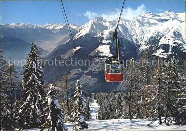 Seilbahn Hirzerhochplateau Altipiano Montercervi