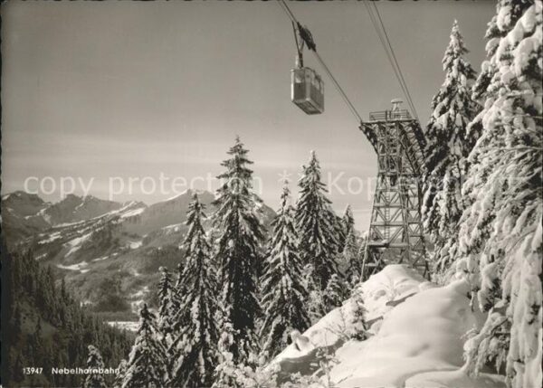 Seilbahn Nebelhorn Oberstdorf Allgäu