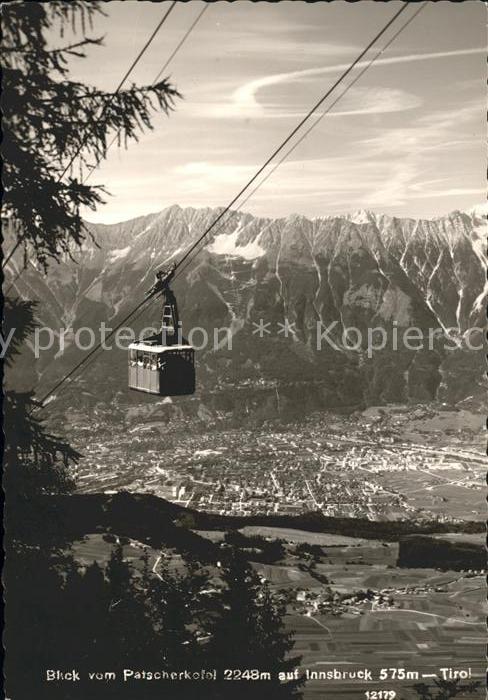 Seilbahn Patscherkofel Innsbruck