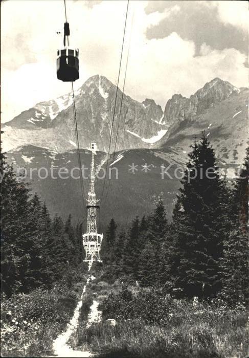 Seilbahn Vysoke Tatry Lanovka na Lomnicky stit