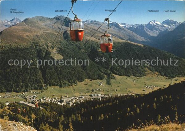 Seilbahn Schatzalp-Strelapass Davos Jakobshorn H