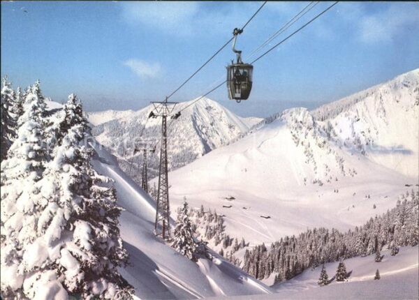 Seilbahn Spitzingsee Schönfeldalmen Wildes Fräul