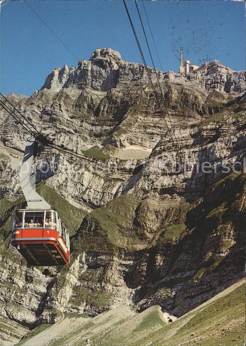 Seilbahn Säntis Schwägalp Gyrenspitz