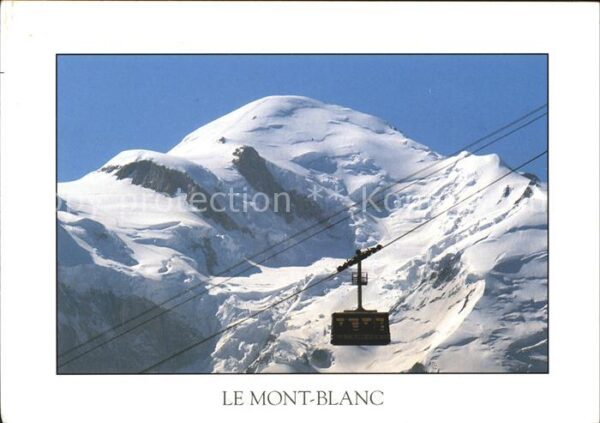Seilbahn Brevent Chamonix Mont-Blanc